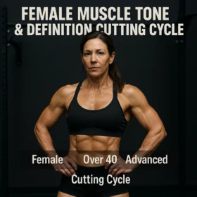 Female Muscle Tone & Definition Cutting Cycle – Australian fat loss and toning stack